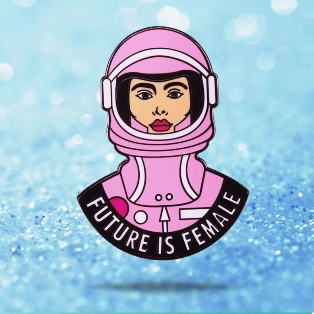 4/$25 Future is Female Enamel Pin